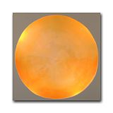 christine möbbeck / ohne titel (‚leuchtkreis’) 2007 / leuchtbild (acryl auf leinwand mit leuchtmittel) / format: 170 x 170 cm