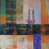 Michael Gebauer, Nord-Süd-Passage, Acryl auf Hartfaser, 80 x 80 cm, 2010
